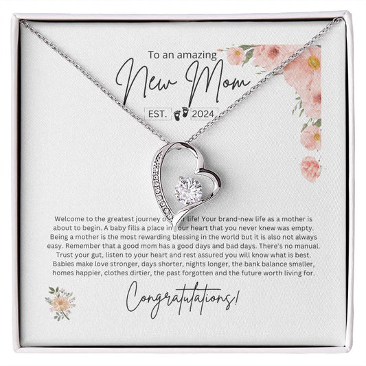 New Mom | Forever Love Necklace | Mother's Day Gift